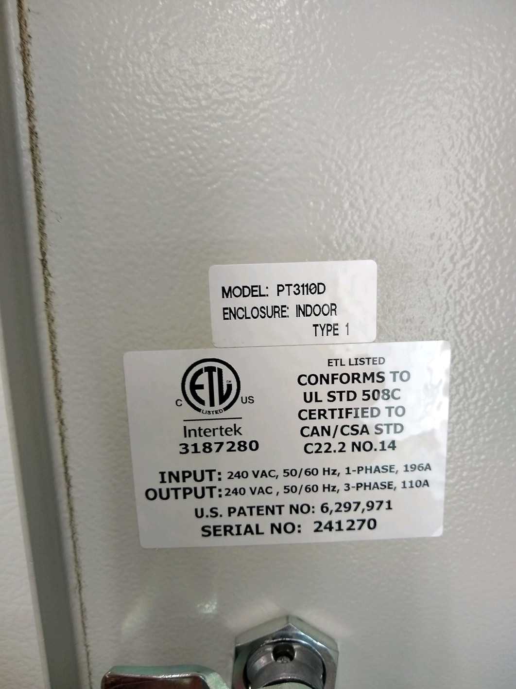 Phase Technologies Digital Phase Converter - ELECTRIC MOTORS