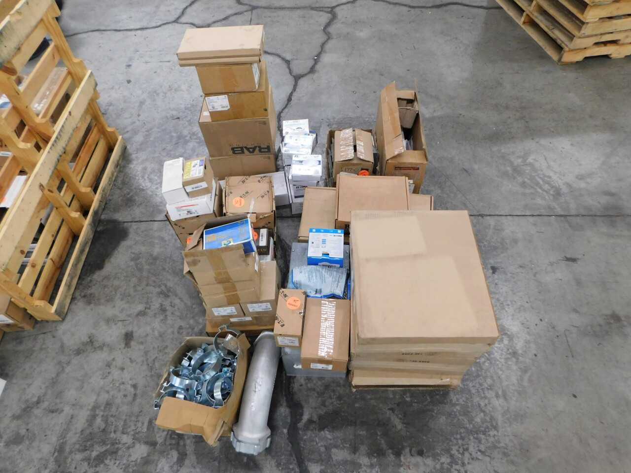 Pallet of Misc Electrical Supplies - ELECTRICAL COMPONENTS