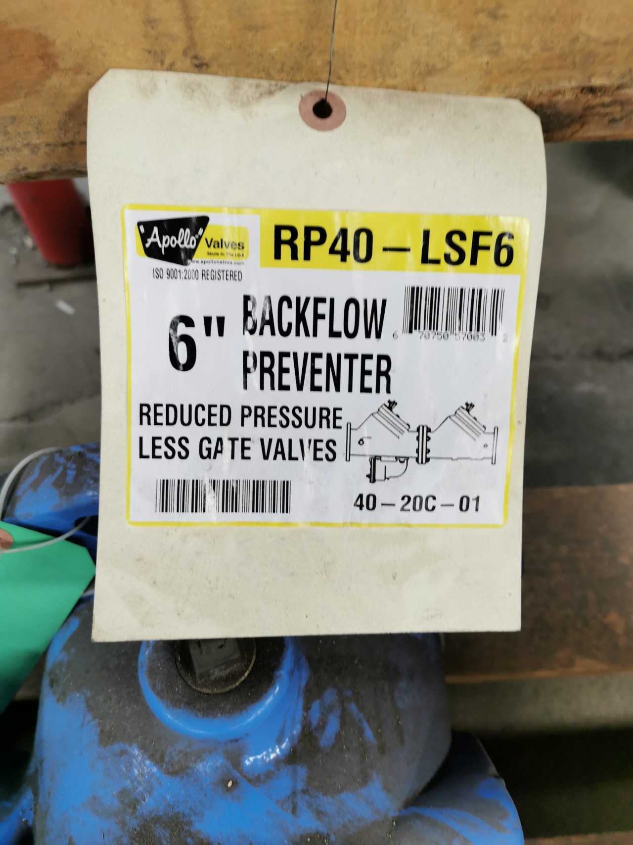 NEW Apollo Conbraco 6" Backflow Preventer valve - VALVES