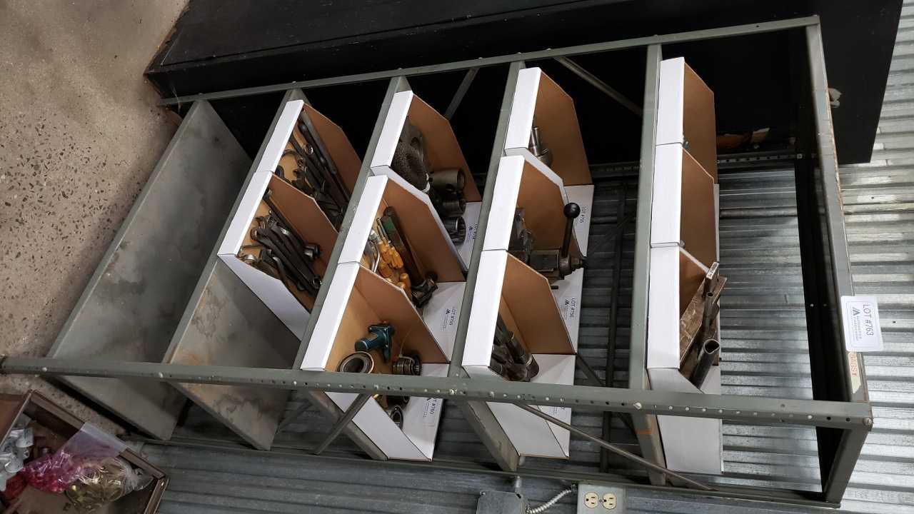 5 Shelf Storage Rack (Contents Not Included) - TOOL STORAGE 5 Shelf Storage Rack (Contents Not Included) - TOOL STORAGE