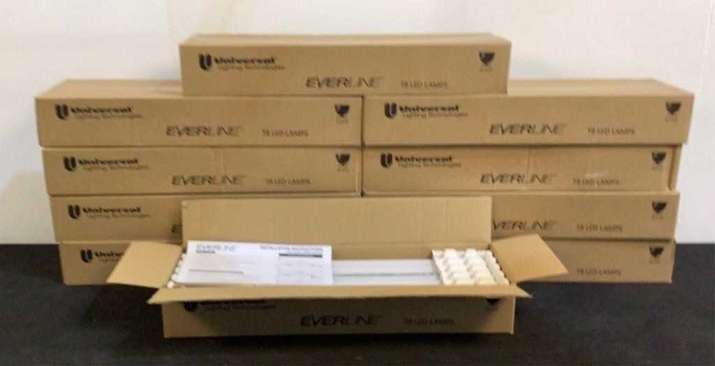 (100) Everline 2' LED Light Bulbs T8 Retrofit LR2FT8M12L/835A - LIGHTING (100) Everline 2' LED Light Bulbs T8 Retrofit LR2FT8M12L/835A - LIGHTING