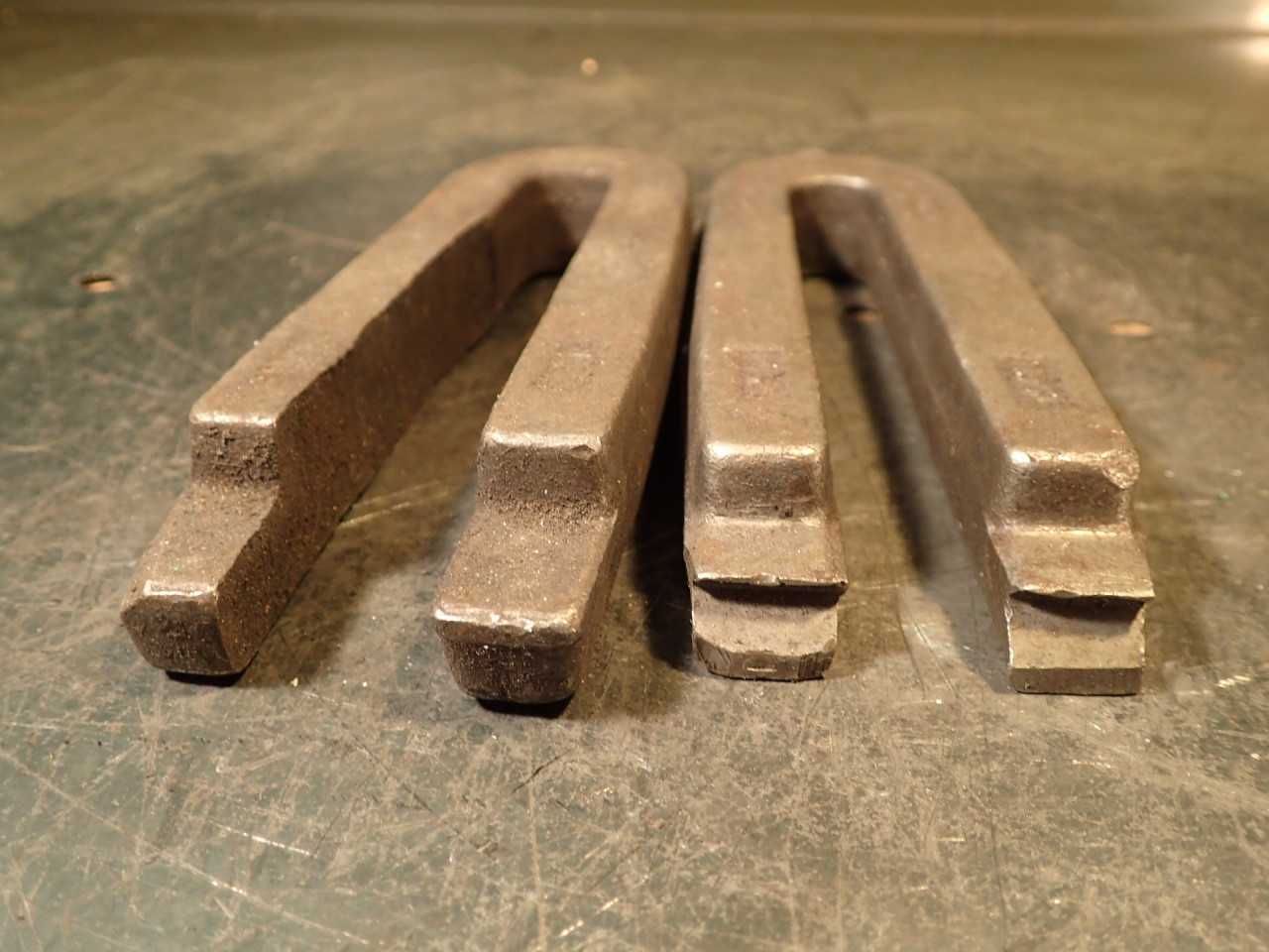 2 Pc Samson 66 Straight Mill Hold Down Strap Clamps 2" Wide 7/8 High 6-1/2" Long - MILLING TOOLS