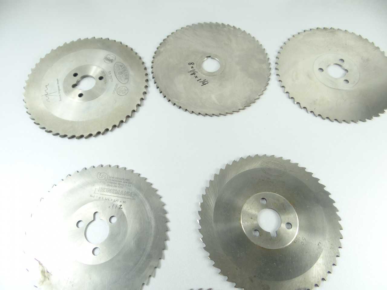 Lot of 6 Metal Milling Saws - METAL SAWS