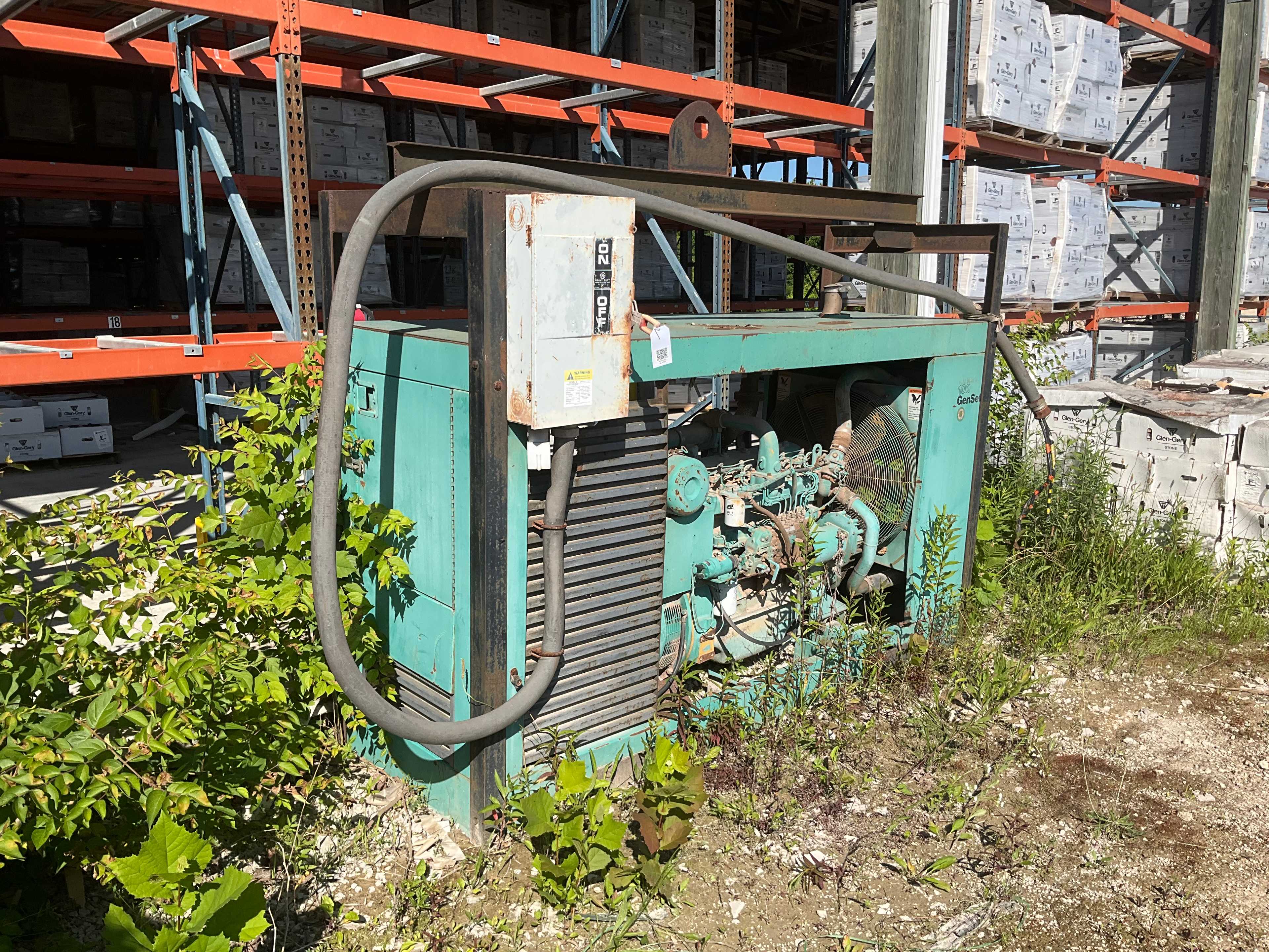 ONAN 0665T STANDBY POWER GENERATOR WITH TANK - STANDBY POWER GENERATOR