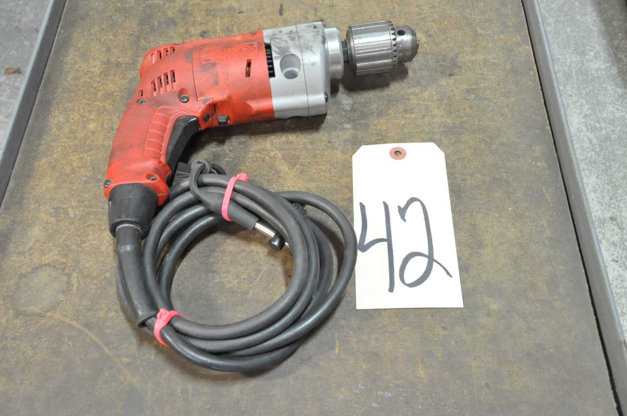 Milwaukee 1/2" Electric Drill in (1) Box - ELECTRIC POWER TOOLS