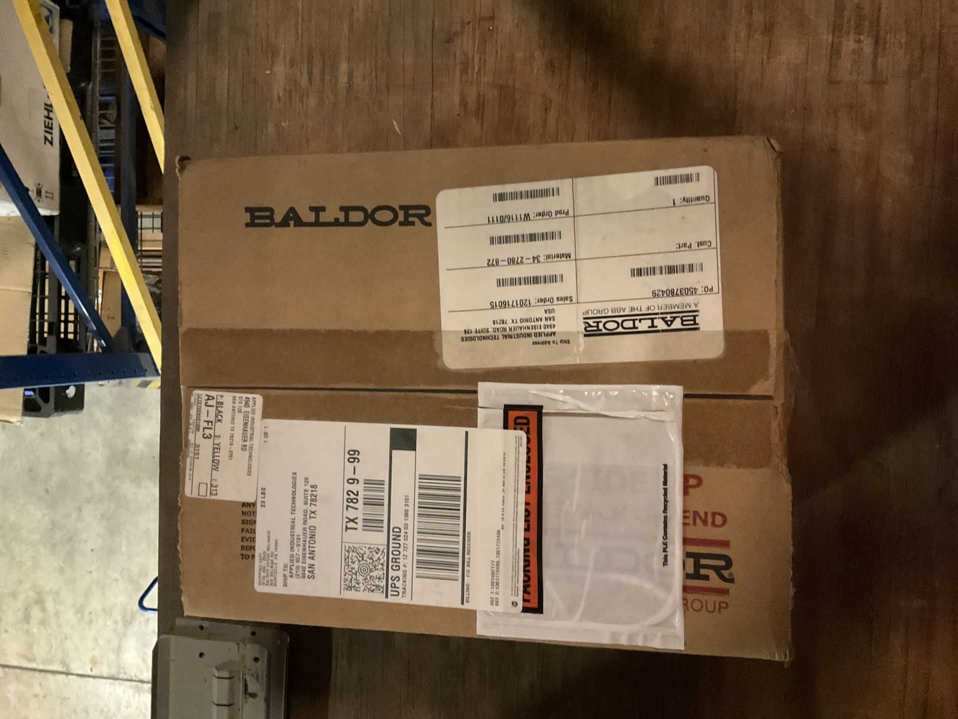 BALDOR 34-2780-872 AC MOTOR - AC MOTOR