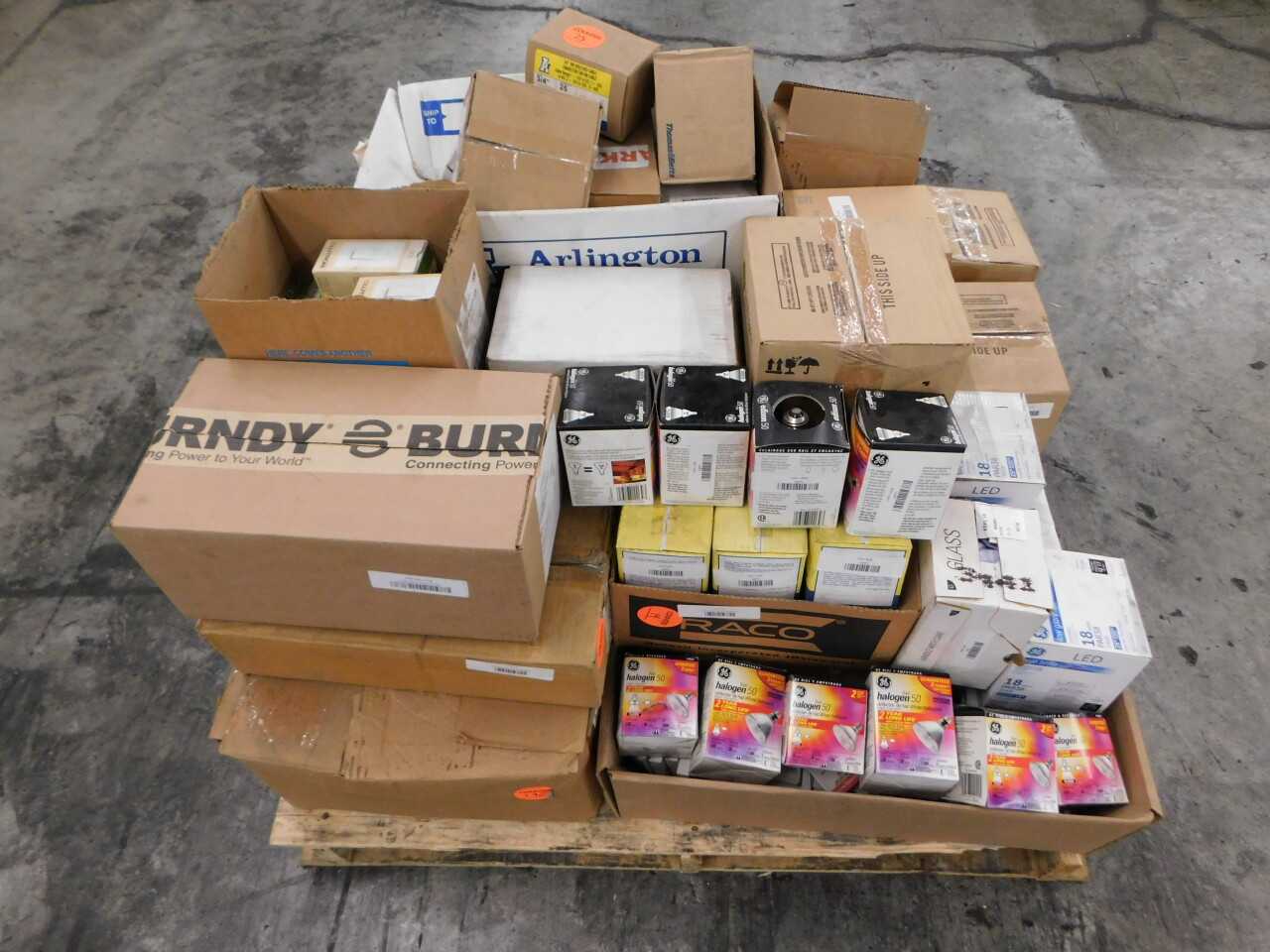Pallet of Misc Electrical Supplies - ELECTRICAL COMPONENTS