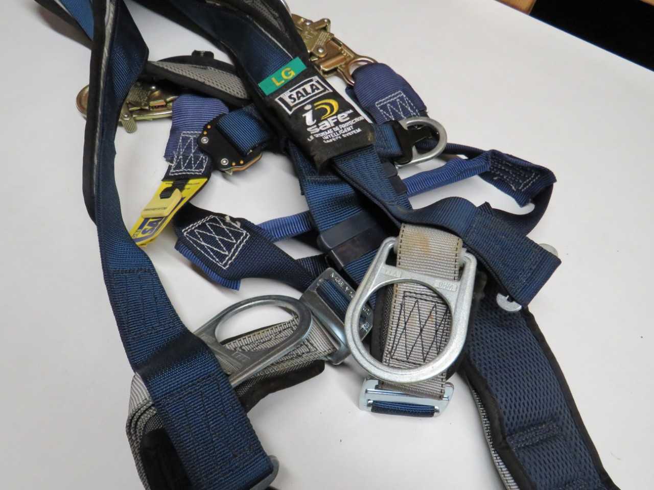 LARGE SALA EXOFIT MODEL 1231460 CONFINED SPACE HARNESS - SAFETY EQUIPMENT