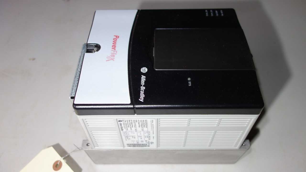 ALLEN BRADLEY 20AD8P0A0AYNNNNN 5HP POWERFLEX DRIVE - MOTOR DRIVES