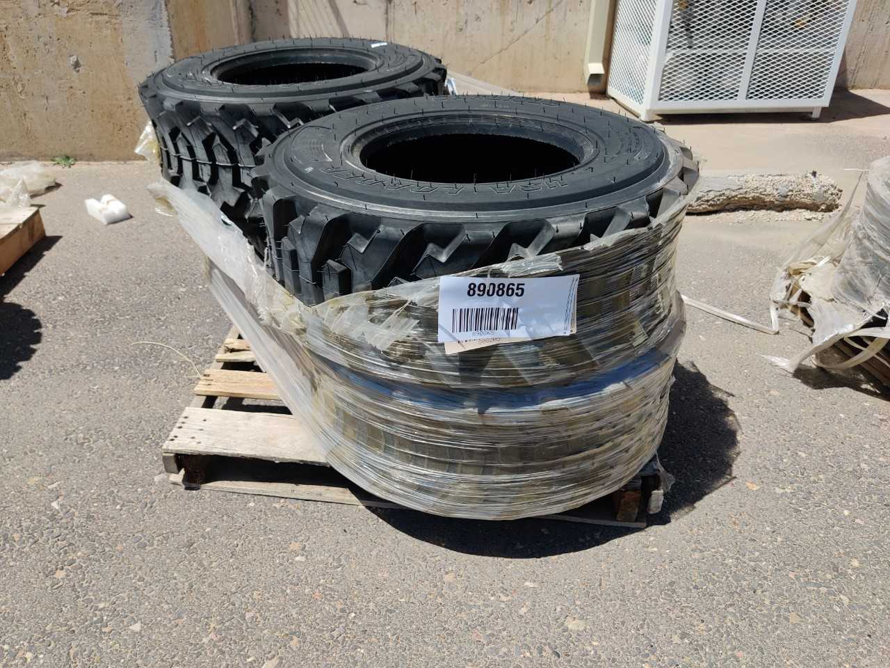1 PALLET OF 4 INDUSTRIAL TRUCK TIRES - HYDRO EXCAVATOR TRUCKS 1 PALLET OF 4 INDUSTRIAL TRUCK TIRES - HYDRO EXCAVATOR TRUCKS