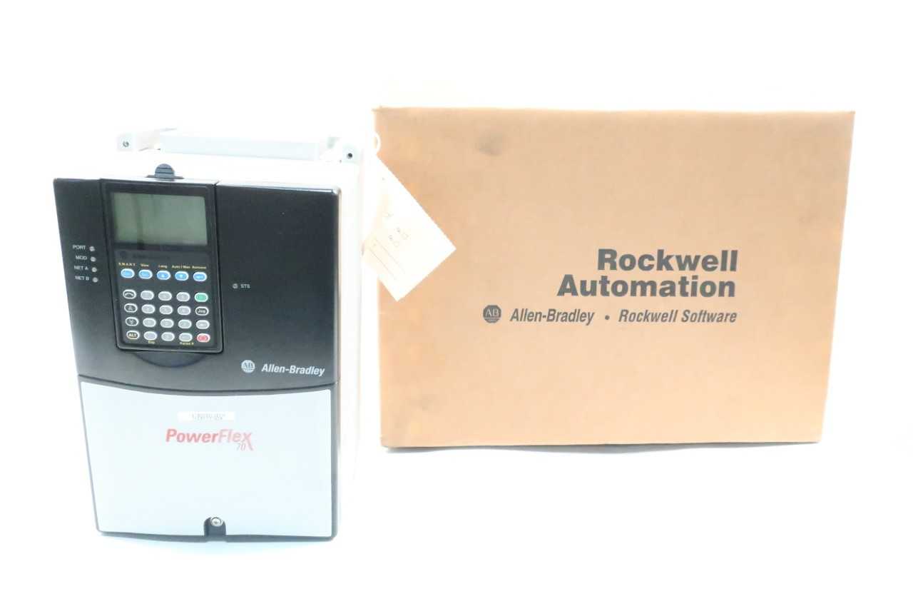 NEW ALLEN BRADLEY 20AD014A3NYYANC0 POWERFLEX 70 MOTOR DRIVE 10HP 460V-AC - MOTOR DRIVES