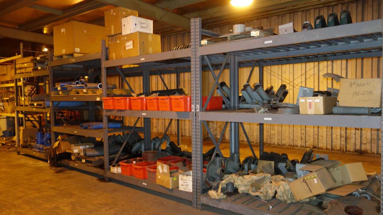 CONTENTS OF 4 RACK COLUMNS - MISCELLANEOUS