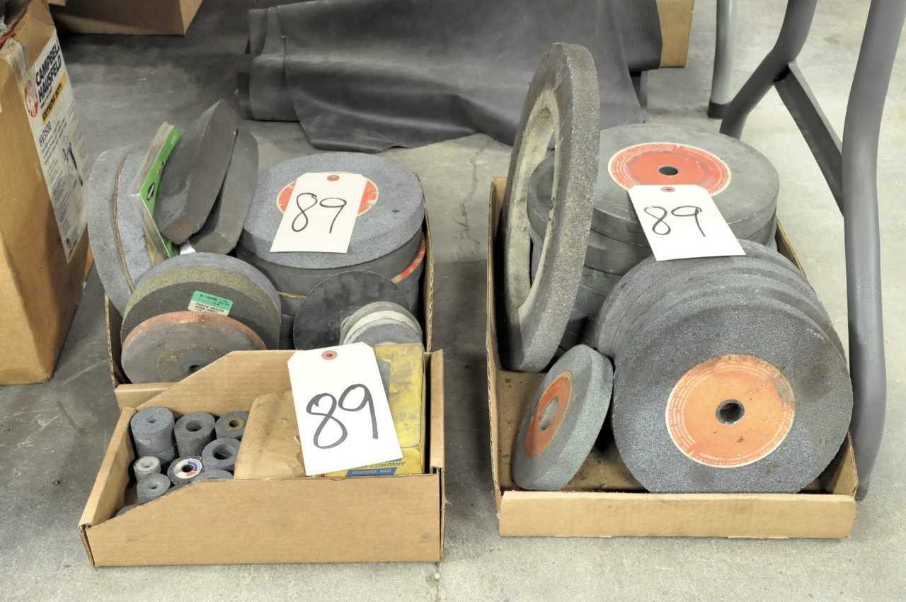 Grinding Wheels in 3 Boxes - ELECTRIC POWER TOOLS