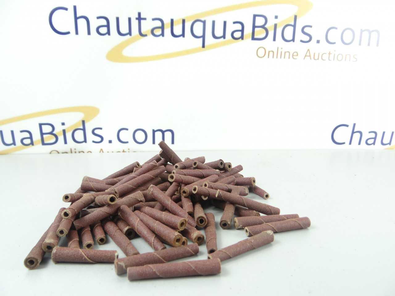 Large Lot of NEW Abrasive Cartridge Rolls 120 Grit - GRINDING WHEELS