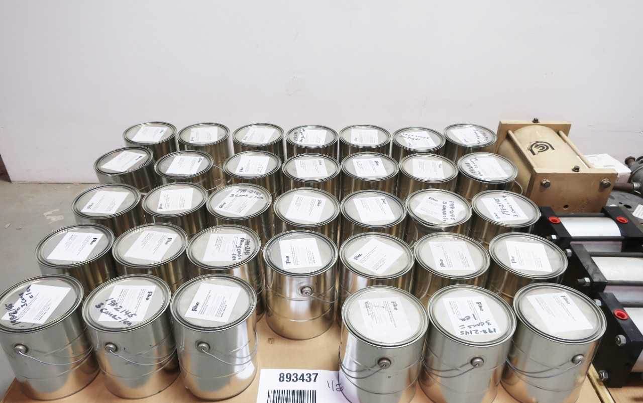 2 PALLETS OF CYLINDERS, THERMOCOUPLES, TRANSDUCERS - ELECTRICAL COMPONENTS