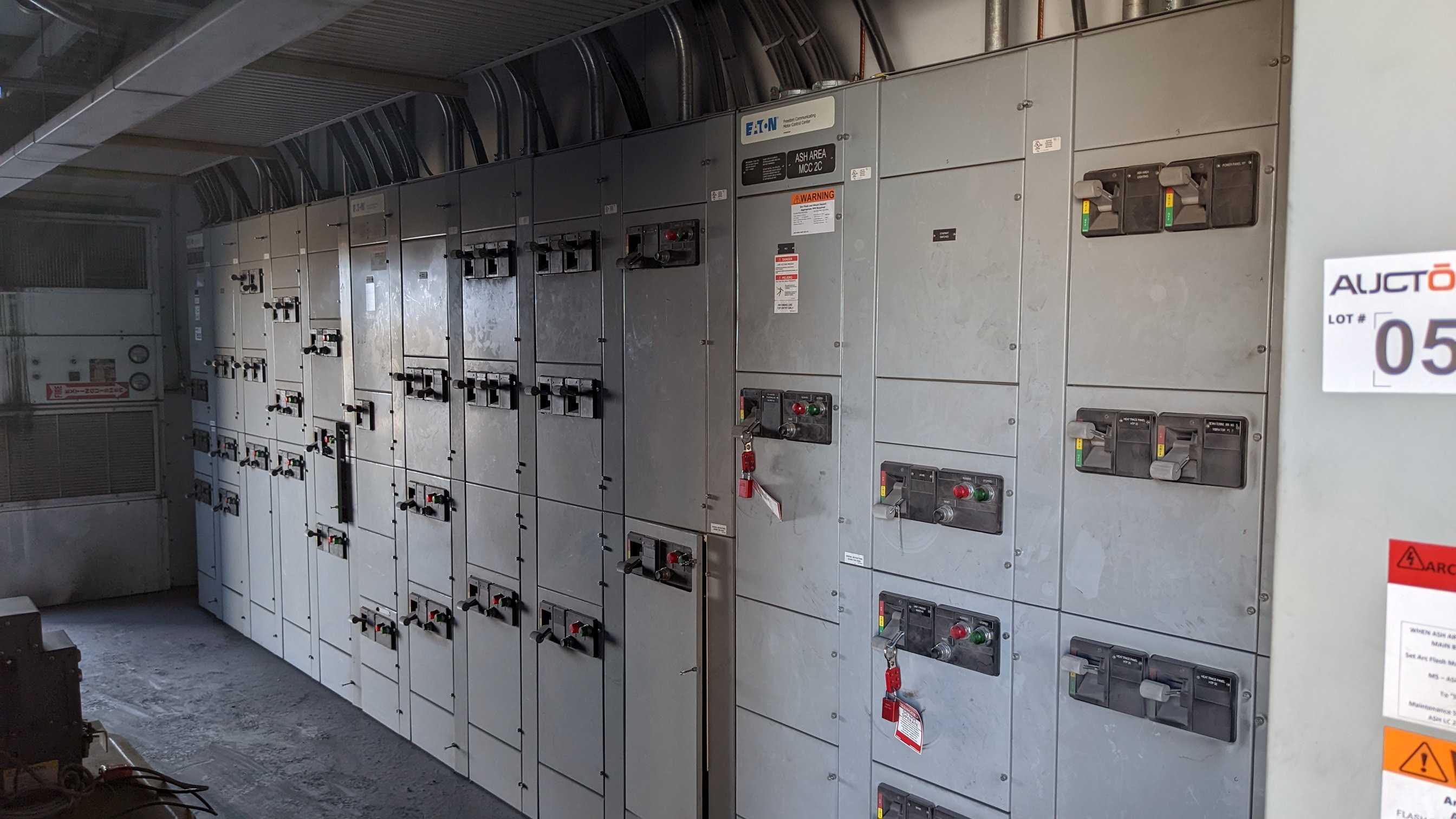 EATON FREEDOM 13 SECTION MCC - MOTOR CONTROL CENTERS