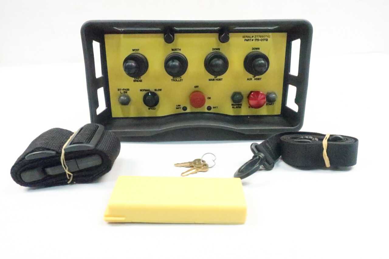 TELEMOTIVE 175-01713 MAGNETEK PENDANT TRANSMITTER - INSTRUMENTATION TELEMOTIVE 175-01713 MAGNETEK PENDANT TRANSMITTER - INSTRUMENTATION