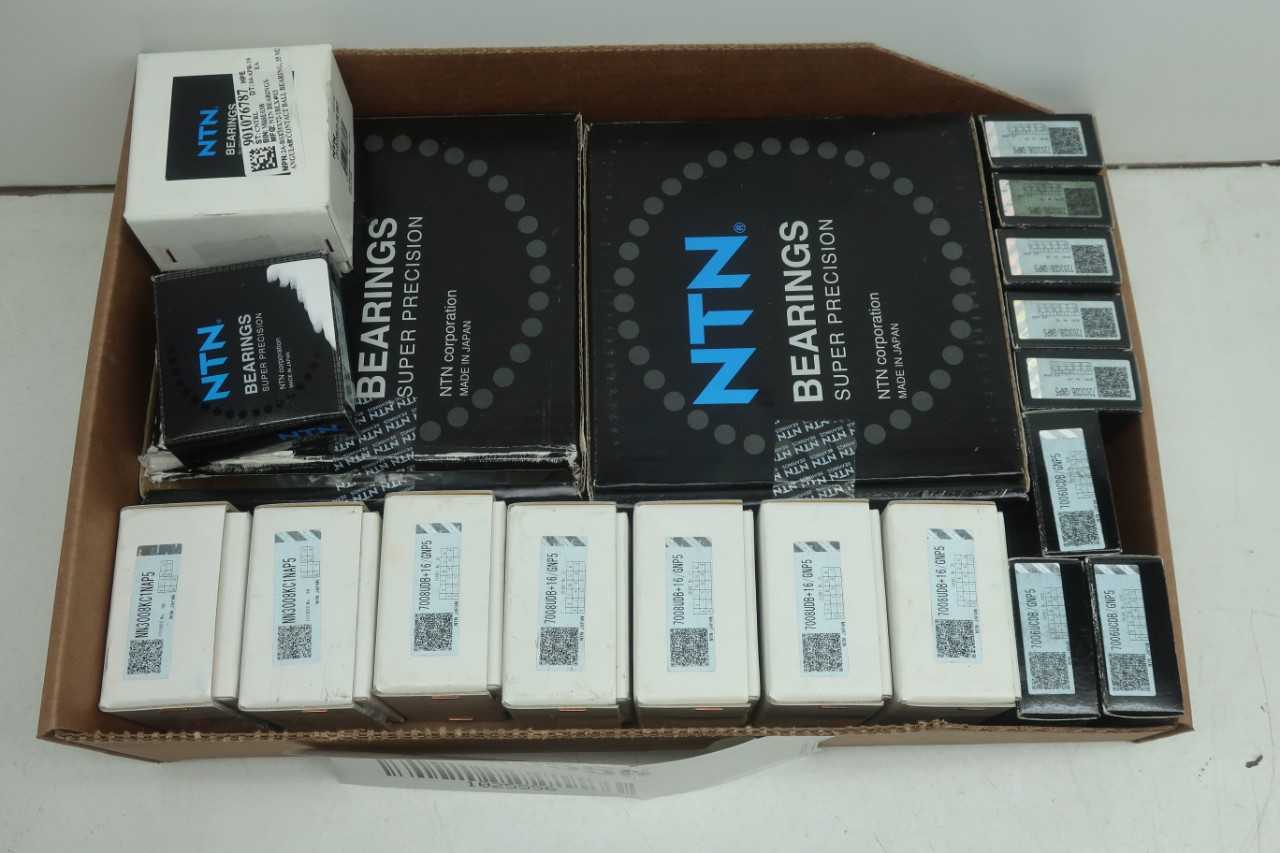 LOT OF ASSORTED NTN SUPER PRECISION ROLLER BEARINGS - BEARINGS