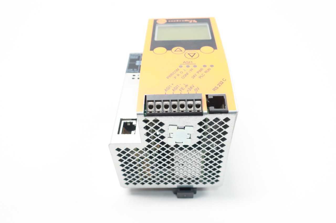 IFM EFECTOR AC1327 ASI1 ETHERNET CONTROLLER MODULE 2030VDC - AUTOMATION & CONTROLS