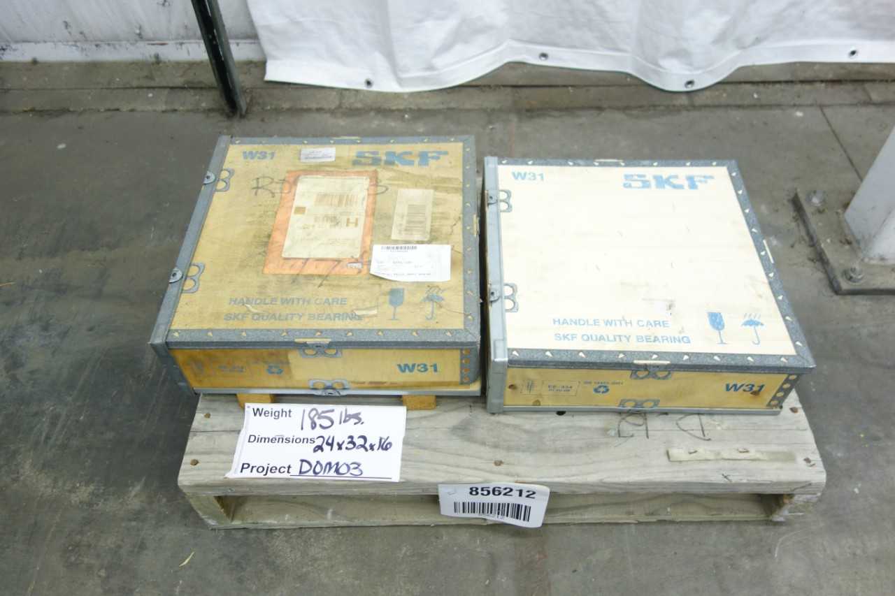 LOT OF 2 SKF W31 ROLLER THRUST BEARINGS - BEARINGS