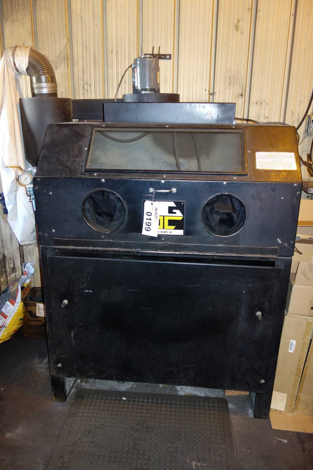 GEO OLCOTT SANDBLASTER CLEANING MACHINE - PLANT & FACILITY