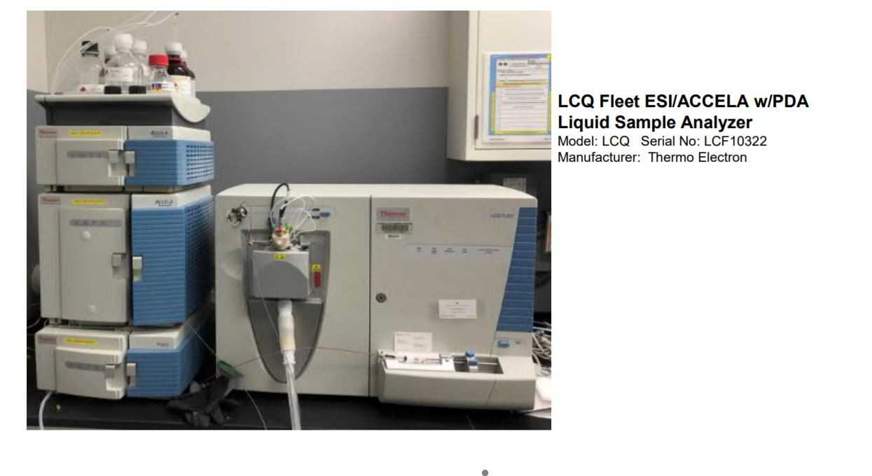 Thermo Electron Liquid Sample Analyzer, Model # LQC, Serial # LCF10322, 2010 - Good Condition  PN049117 - ANALYZER
