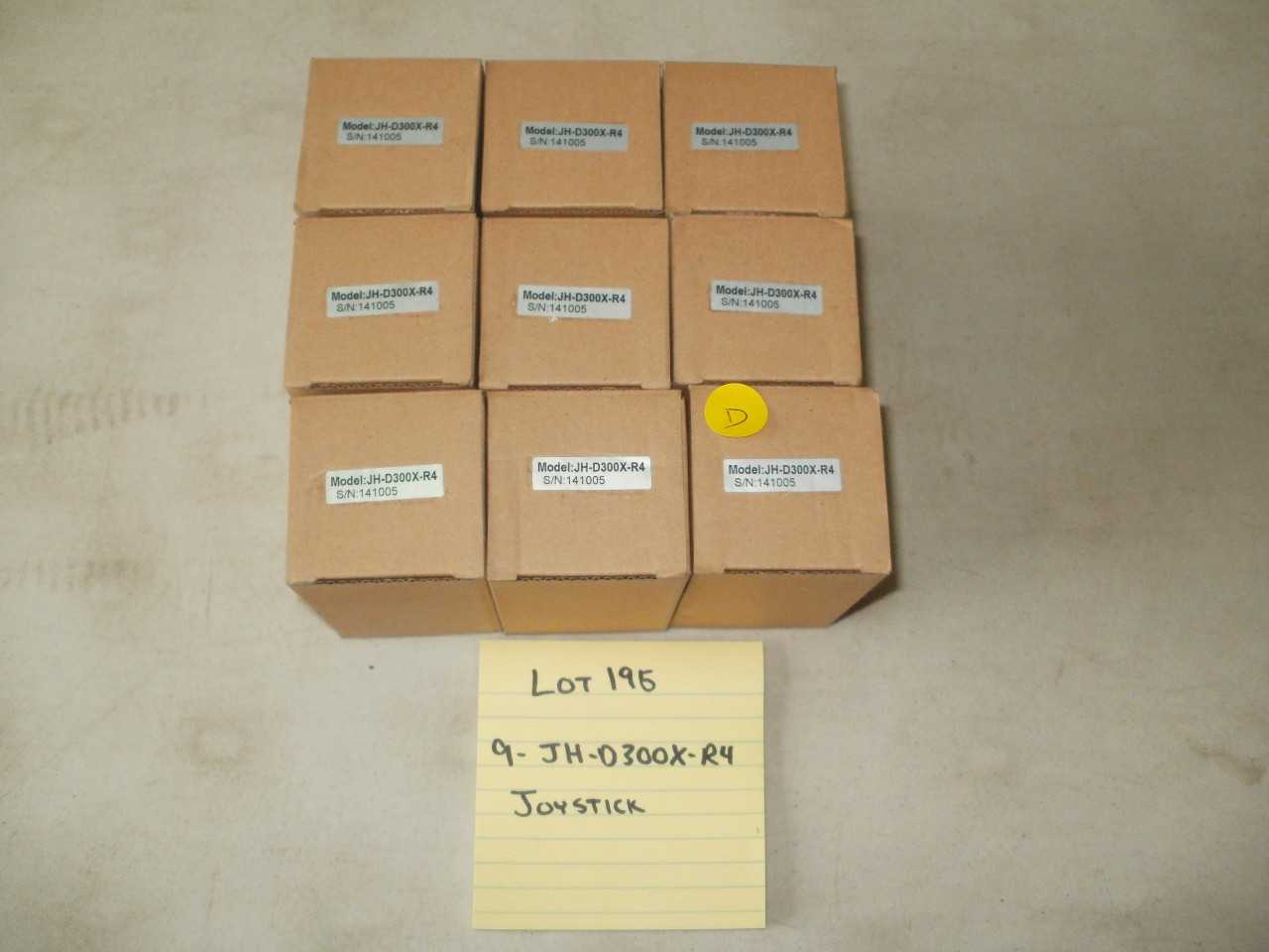 JOYSTICKS QTY. 9 - ELECTRICAL COMPONENTS