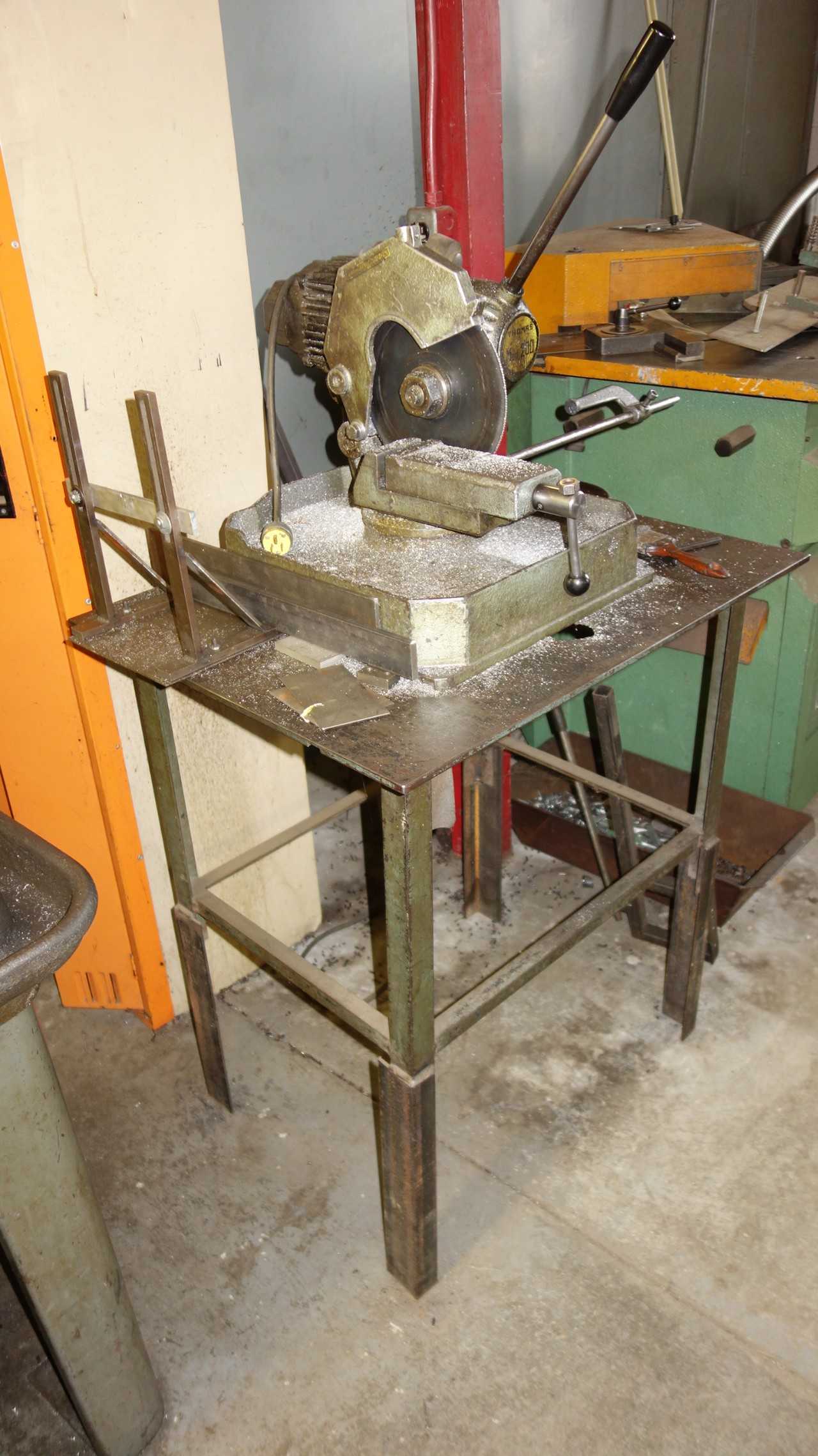 THOMAS 200 CIRCULAR COLD CUT SAW MACHINE STATION - METAL SAWS