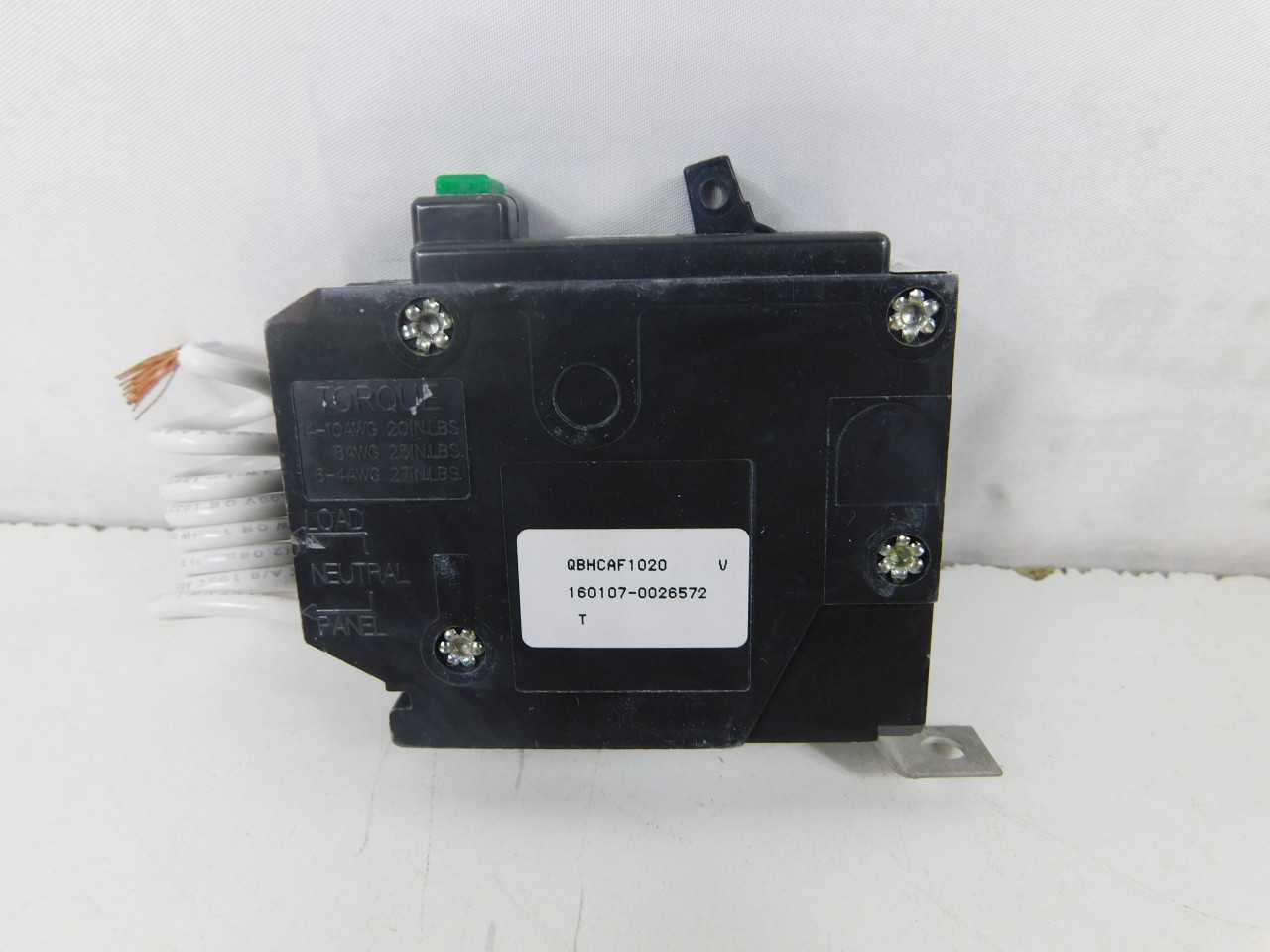 Lot of Quantity 1x QBHCAF1020 MCB/Residential Circuit Breaker - CIRCUIT BREAKERS