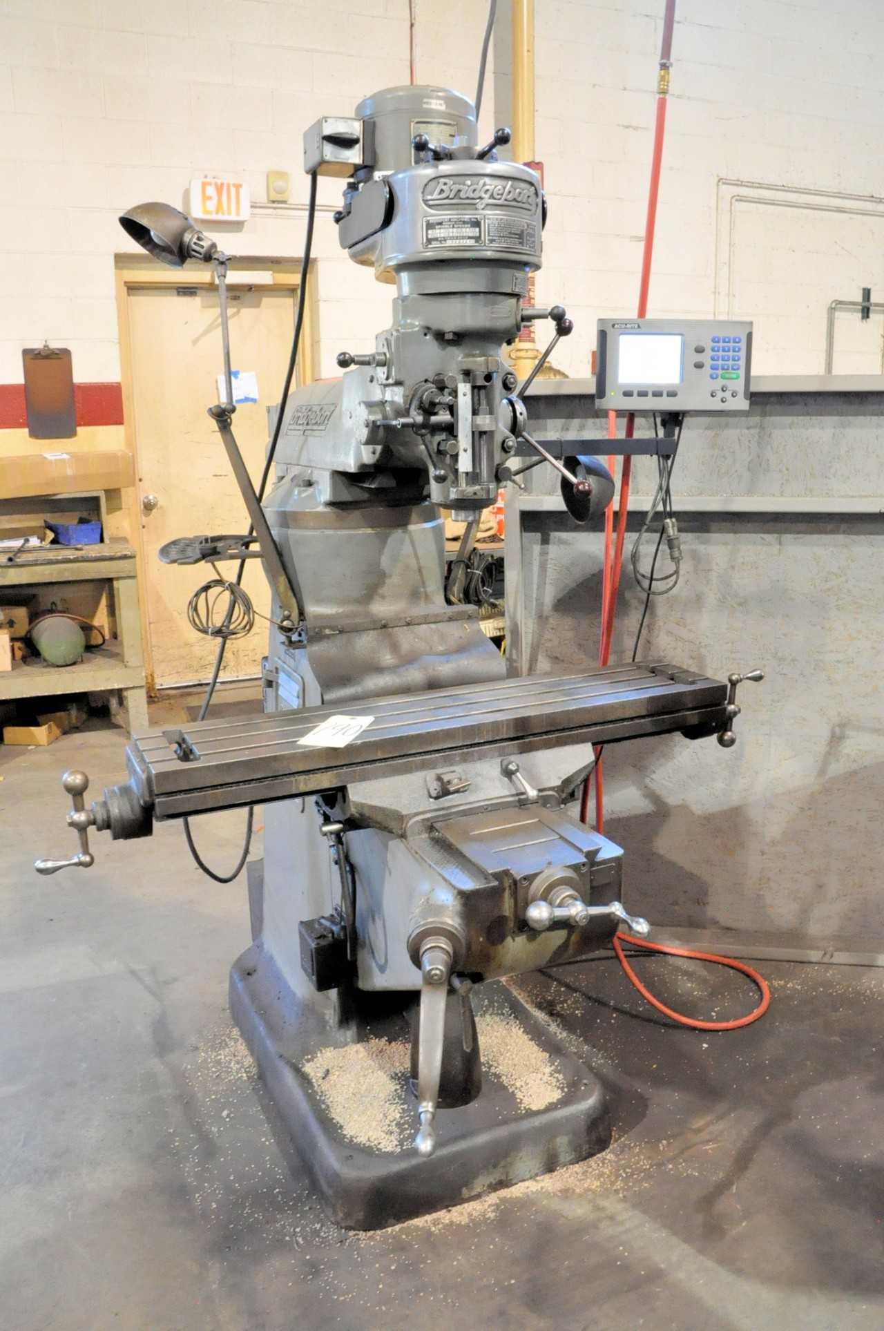 Bridgeport Vertical Mill - VERTICAL MILLING MACHINES