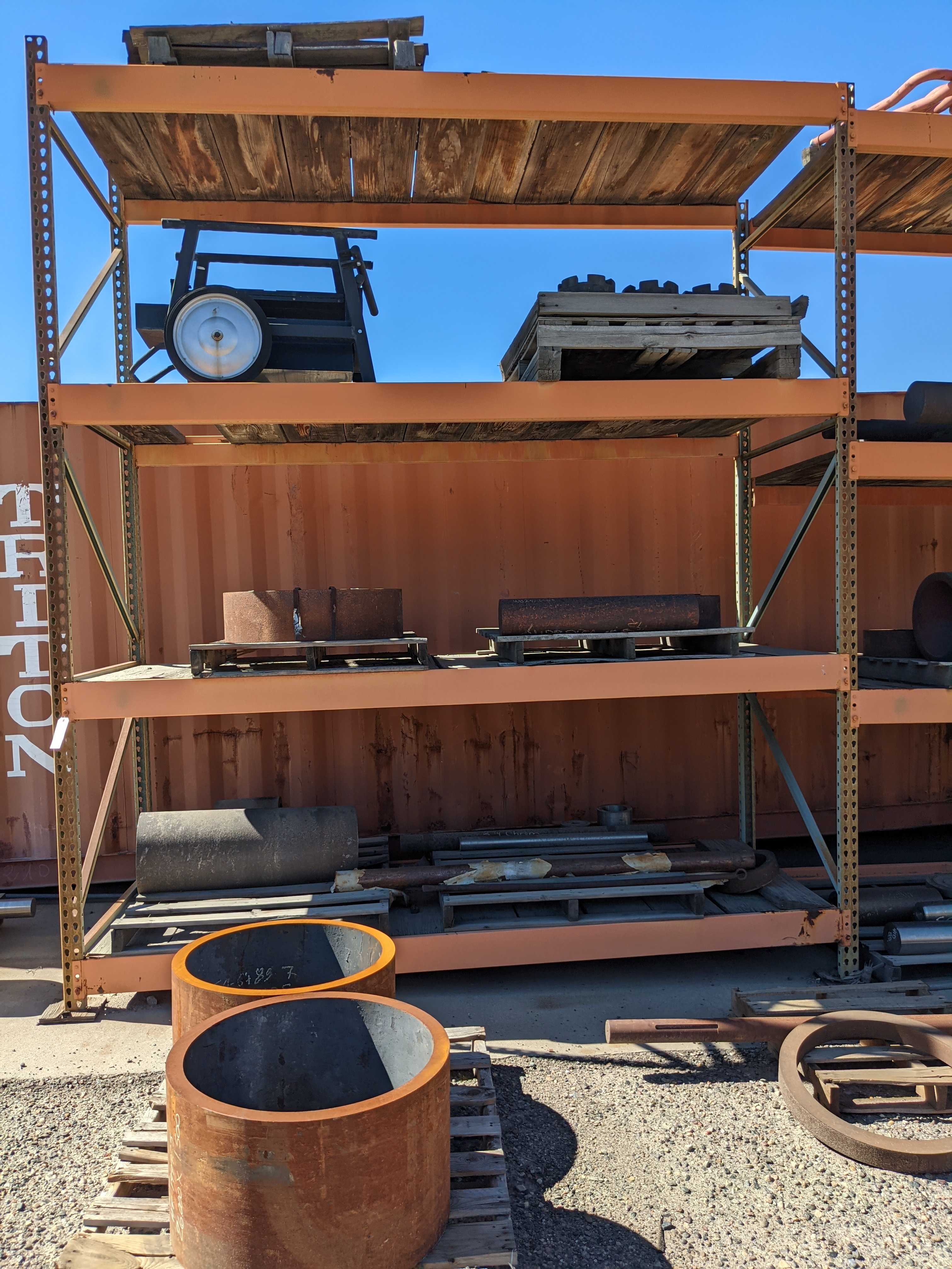 STEEL RACKING AND FLOOR - MACHINING ACCESSORIES & TOOLING