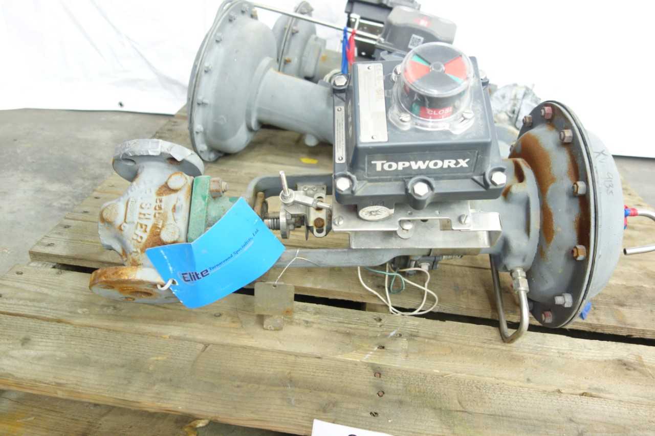 PALLET OF 1 IN FISHER CONTROL VALVES - CONTROL VALVE