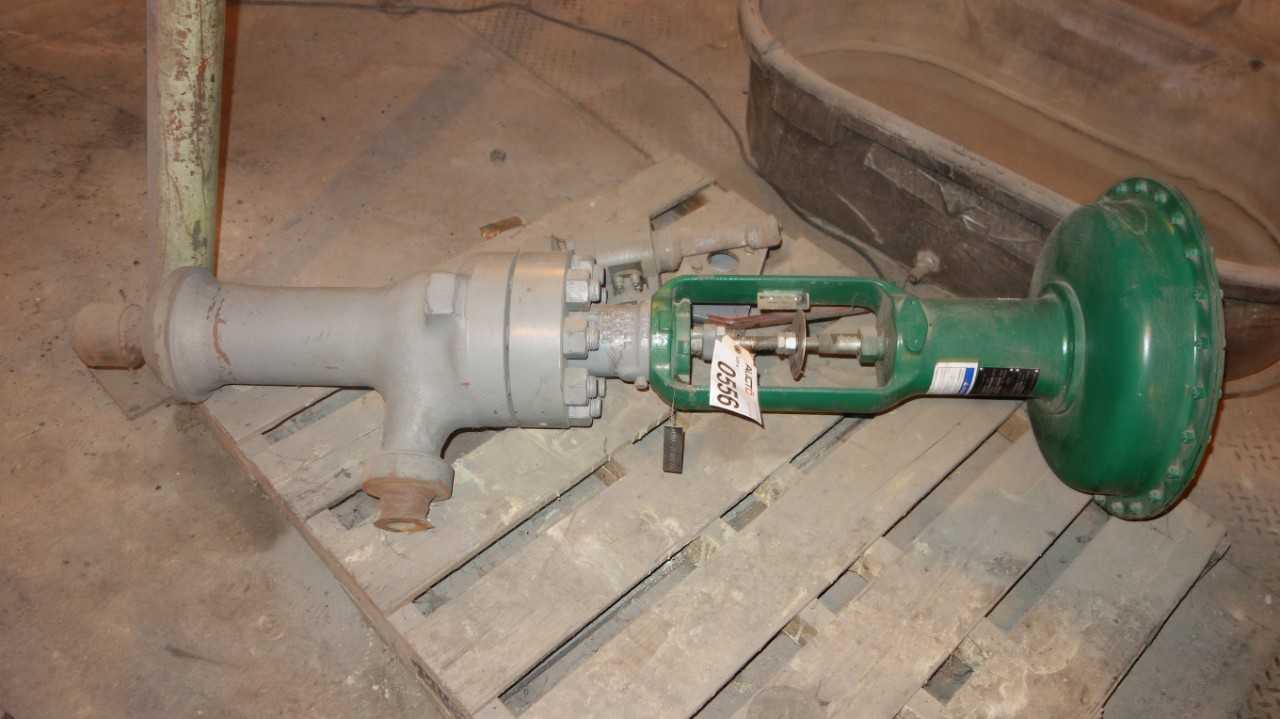 FISHER 657-CAV4 2 IN STEEL FEEDER CONTROL VALVE - CONTROL VALVE
