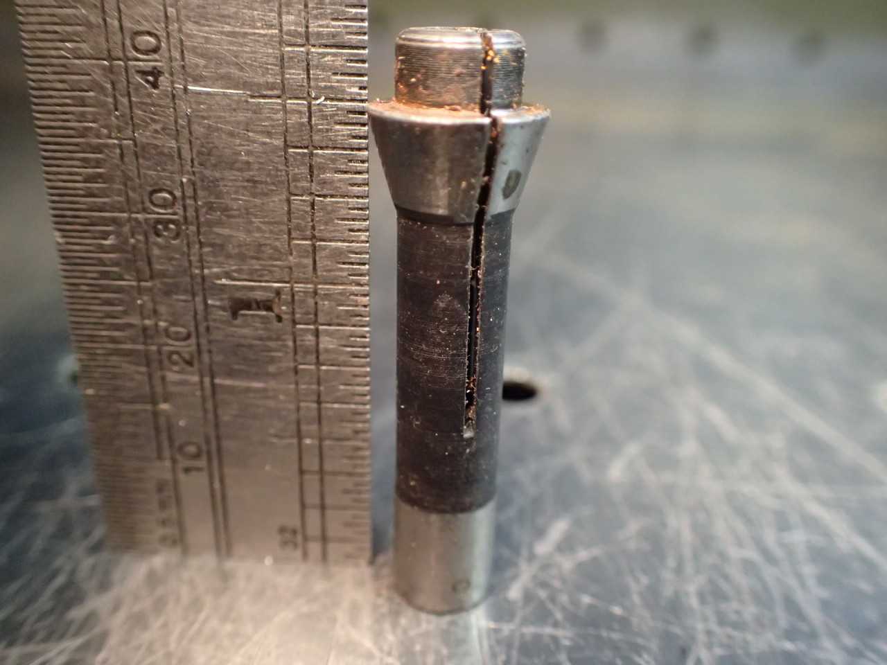 3 Pieces of Snow Grotz Hypneumat Drill Collets #2? Used in Good Condition - HOLEMAKING TOOLS
