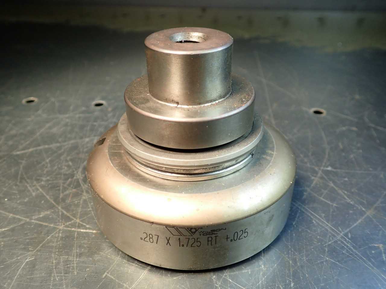 Wilson Tool .287" x 1.725" Rectangular Turret Punch Die Stripper Set 3-1/2" Base - MACHINING ACCESSORIES & TOOLING