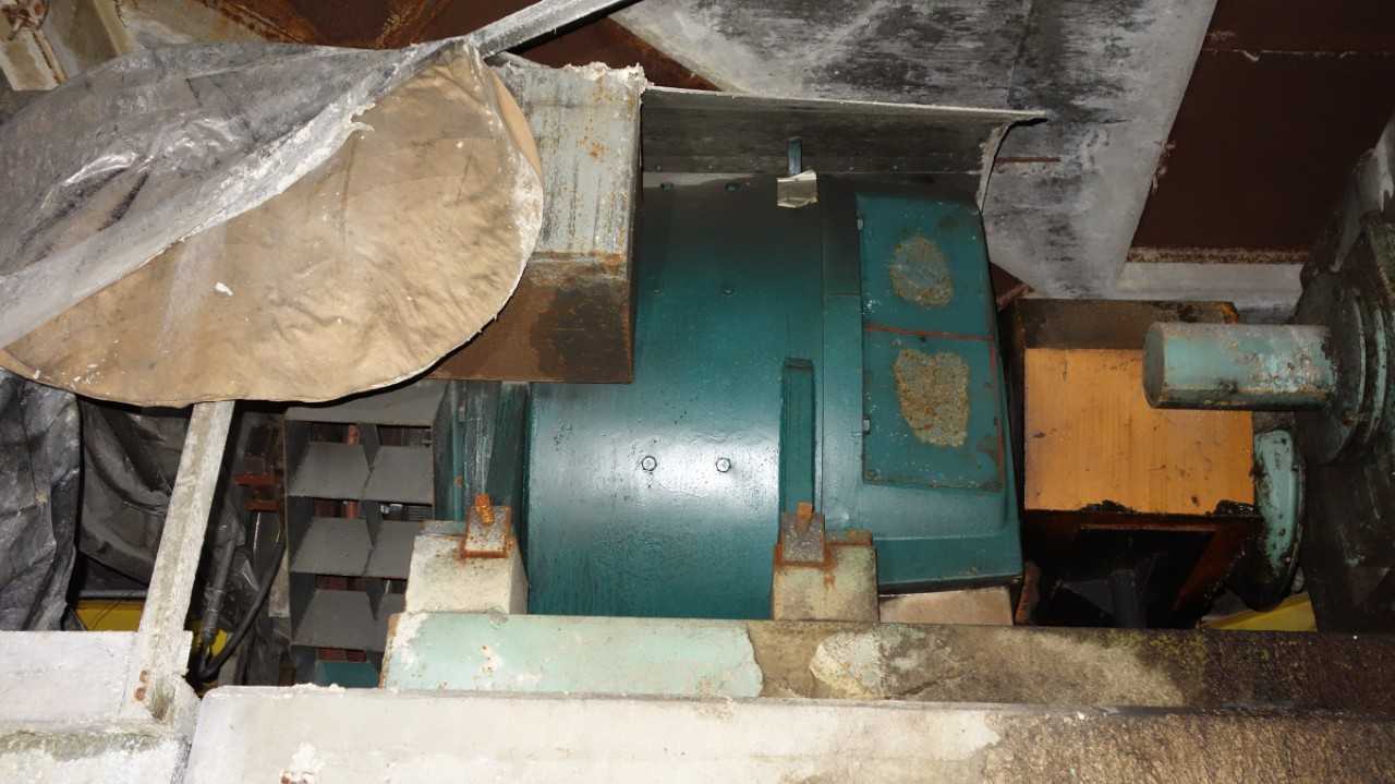 GE 900HP 500V-DC DIRECT CURRENT MOTOR - ELECTRIC MOTORS